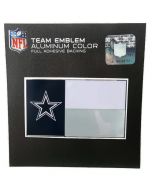 NFL Dallas Cowboys - State Flag Auto Emblem