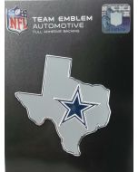 NFL Dallas Cowboys - Auto State Outline Emblem