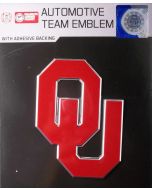 NCAA University of Oklahoma (OU) - Oklahoma Sooners Auto Emblem - Color