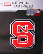 NCAA North Carolina State - North Carolina State Wolfpack Auto Emblem - Color