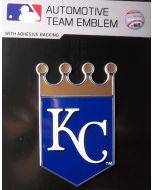 MLB Kansas City Royals Auto Emblem - Color