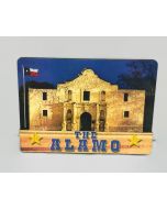 Magnet - San Antonio 3D Wood - The Alamo