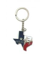 Keychain (KC) 66440 Texas Rodeo Map - SOLD BY THE DOZEN ONLY