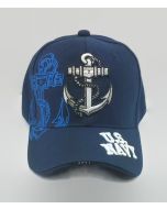 United States Navy Military Hat with Anchor-Blue NV6