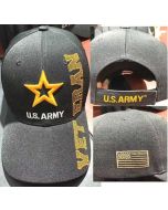 ARMY HAT STAR VETERAN SHADOW