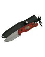 KNIFE - 211388-WF HUNTER WITH WOLF MEDALLION