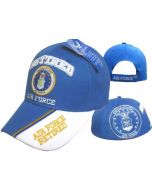 United States Air Force Hat "RETIRED AIR FORCE" Seal-Royal BL CAP593