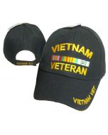 United States Vietnam Veteran Military Hat-BK CAP607A