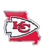 NFL Kansas City Chiefs State Outline Emblem