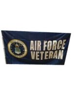 Flag - United States Air Force Veteran-02 w/Seal 1712 3X5