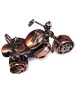 Texas Decor - Metal Motorcycle M26ABCD-1