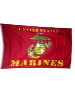 Flag - United States Marines w/Logo 1427