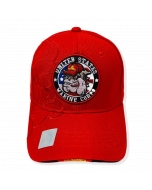 United States Marine Corps Military Hat - Bulldog/Seal-Red #2