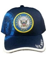 United States Navy Military Hat with Seal - Blue NV1