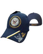 United States Navy Hat Seal w/Logo Shadow Bill CAP602L
