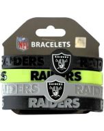 NFL Las Vegas Raiders Bracelet 4pc Set  