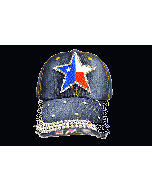 Cap - Rhinestone - Texas Star 18490