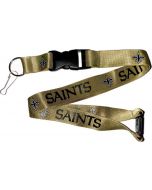 NFL New Orleans Saints Lanyard - Gold
