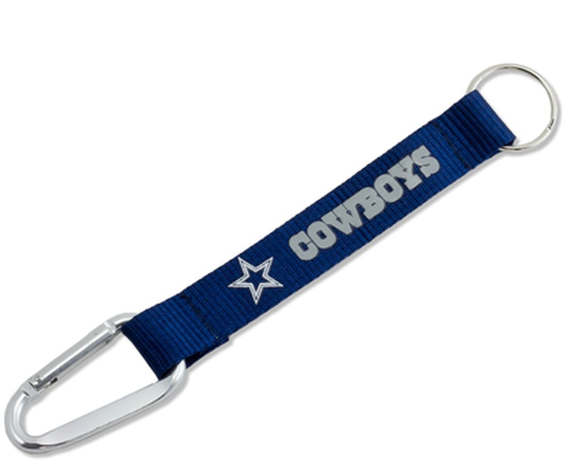 NFL Dallas Cowboys Carabiner Lanyard KEYCHAIN