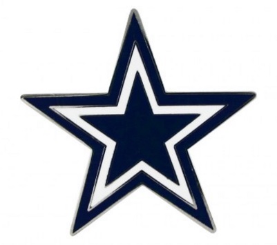 NFL DALLAS COWBOYS - Pin Star Logo Psg