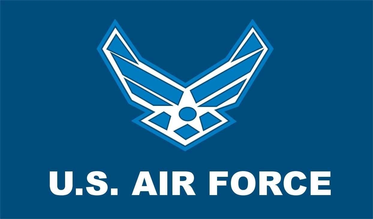 FLAG - Air Force Wings Logo 3X5