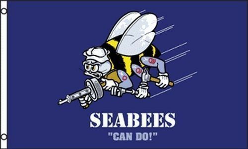 FLAG - Seabees ''CAN DO'' 3X5