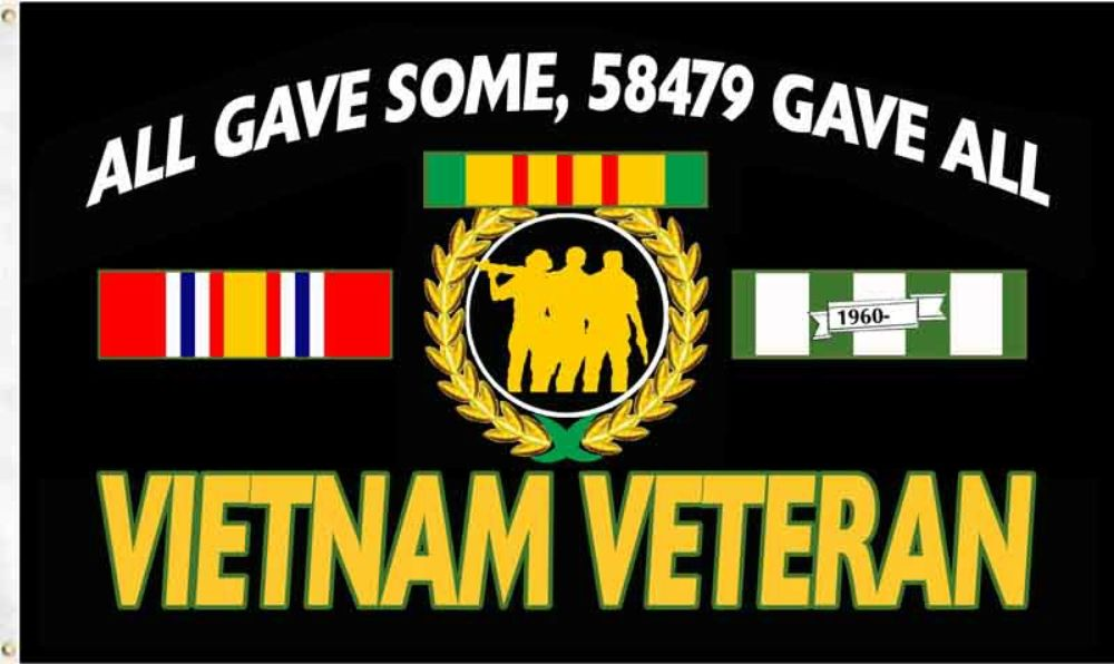 FLAG - Vietnam Veteran 3X5