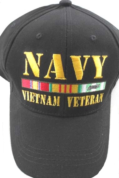 United States Navy HAT - Navy Vietnam Veteran G766-BK