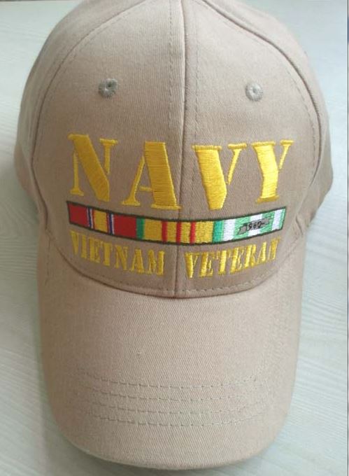 United States Navy HAT - Navy Vietnam Veteran G767-KHK