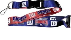 NFL New York Giants - BL/RD Reverse Lanyard