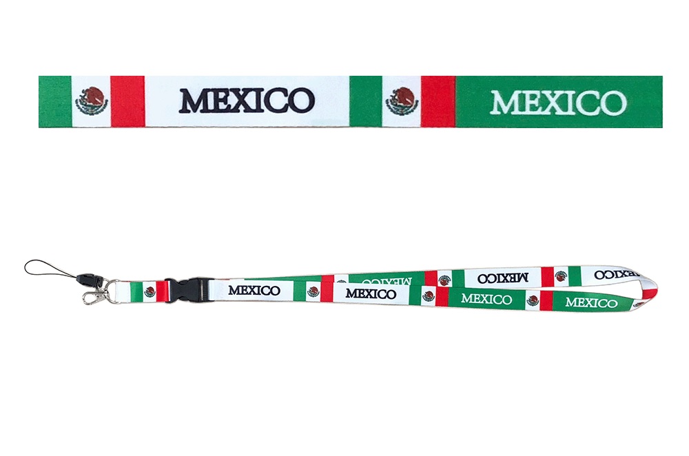 ID Holder/Lanyard 67699 MEXICO SOLD BY THE DOZEN