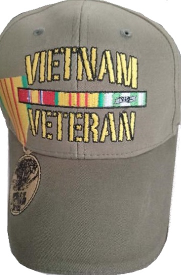 United States Vietnam Veteran HAT - Medal OLV G1431