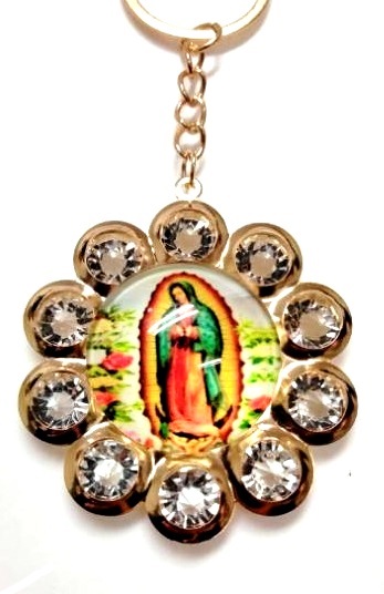 KC (KEYCHAIN) - Guadalupe KC420-1 SOLD BY DOZEN PACK