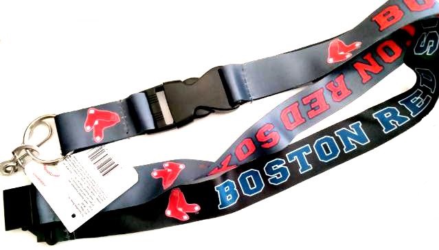 MLB Boston RED SOX - Reverse Pop Lanyard