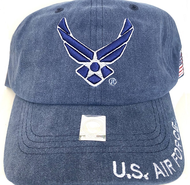 United States Air Force HAT - Wings Wash Cotton A04AIA09CI-BBL