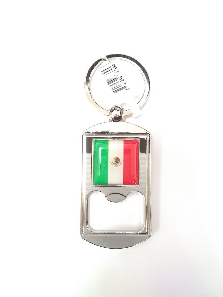 KC (Keychain)  67694 Mexico FLAG Bottle Opener SOLD BY THE DOZEN