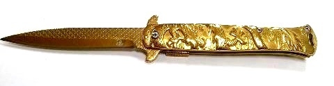 Knife KS1110GD Gold DRAGON