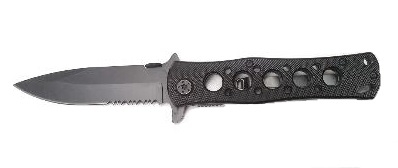 KNIFE KS6225BK See Through Handle