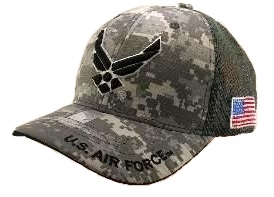 United States Air Force Military HAT Wings Logo-Mesh A04AIA19-ACM