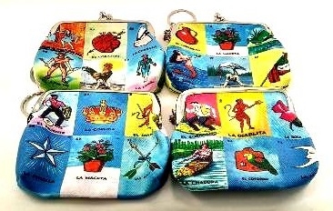 Coin PURSE Loteria BKC-60111D SOLD BY THE DOZEN