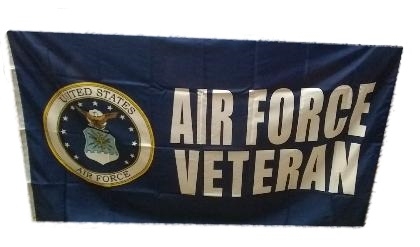 FLAG - United States Air Force Veteran-02 w/Seal 1712 3X5