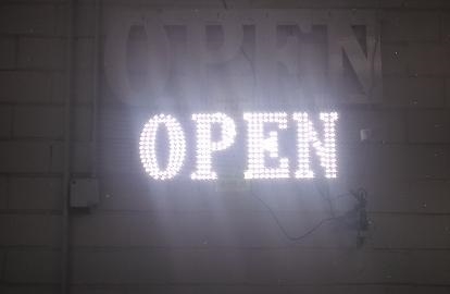 LED OPEN SIGN 