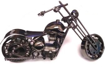 Texas Decor - Metal MOTORCYCLE M1
