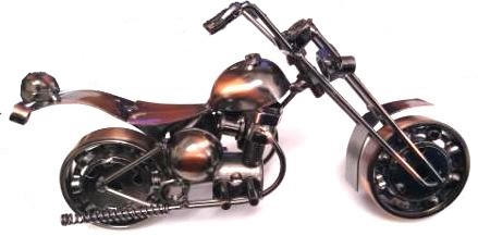 Texas Decor - Metal MOTORCYCLE M13-1
