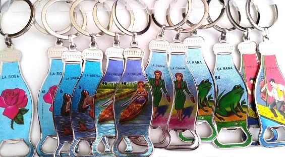 Loteria KEYCHAIN BKC-60036P SOLD BY THE DOZEN