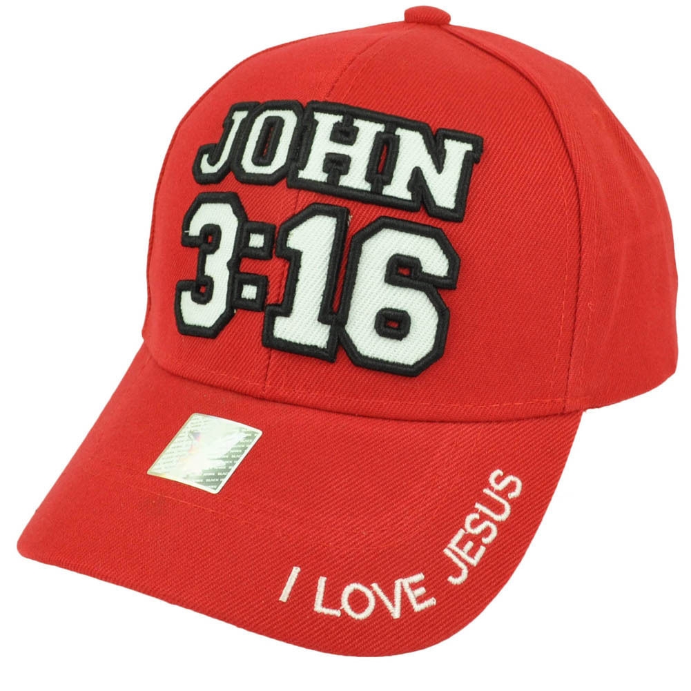 ''Christian HAT, John 3:16 (Bold Text)''