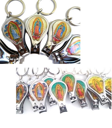 Guadalupe NAIL Clipper Keychain- KY393 SOLD BY THE DOZEN
