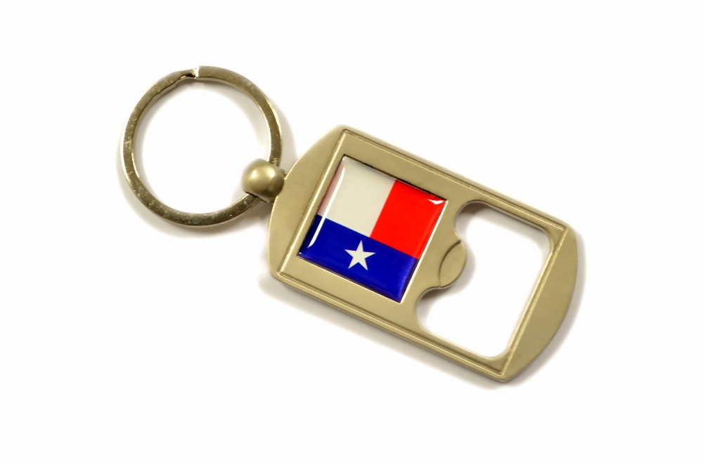 KC (Keychain) - 66441 Texas FLAG Bottle Opener SOLD BY THE DOZEN