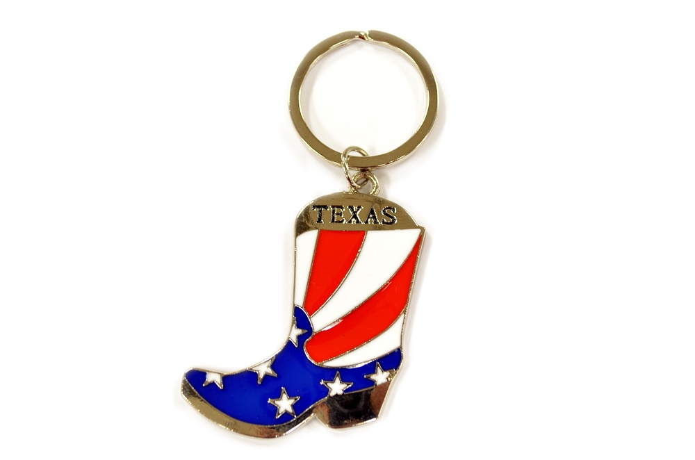 KC (Keychain)  66442 Texas Cowboy BOOT SOLD BY THE DOZEN