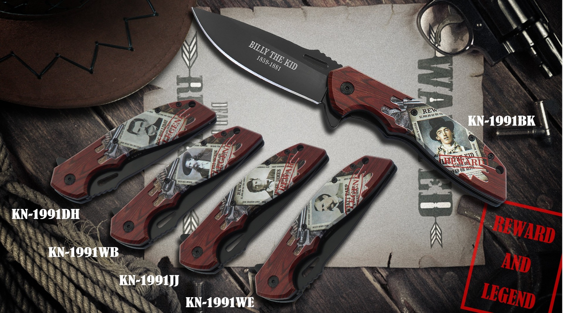 KNIFE - Doc Holliday KN-1991DH
